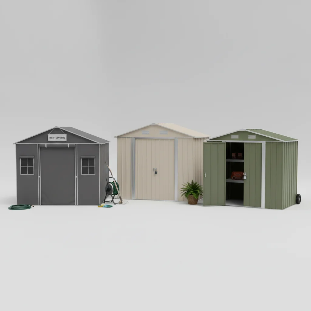 portable storage sheds for renters