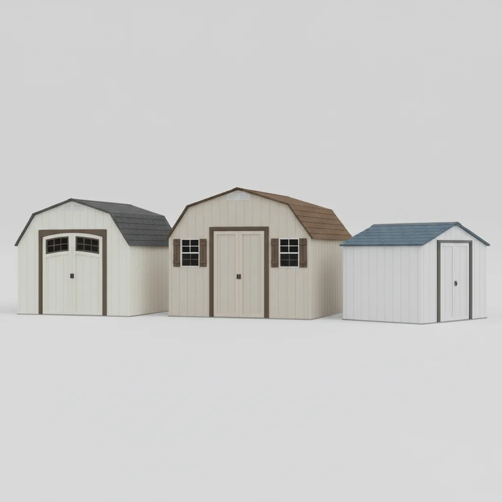 vinyl storage sheds