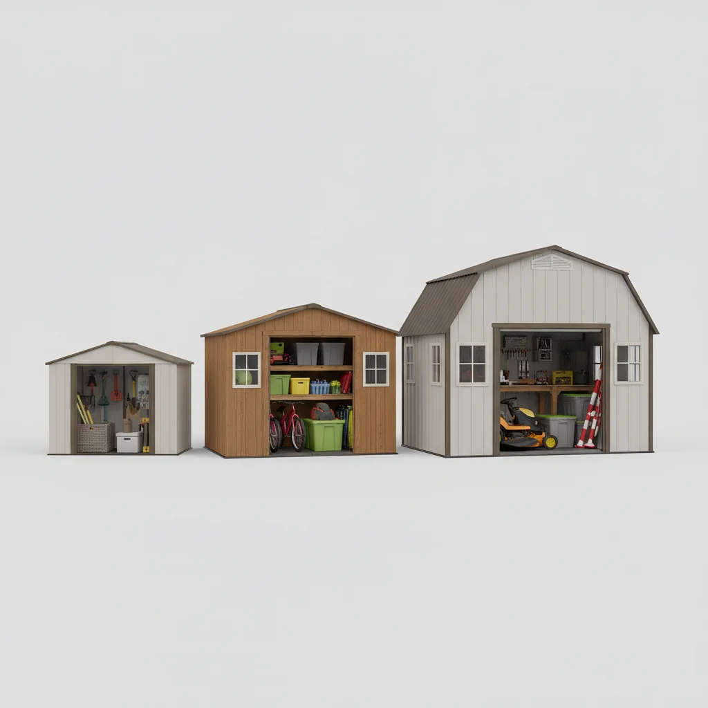 Choosing the Right Size Storage Shed for Your Backyard