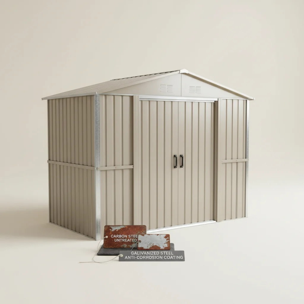 Metal Storage Sheds: Are They Rust-Proof?
